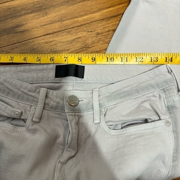 VINCE Dylan skinny jeans size 27 gray wash stretch denim - Picture 9 of 11
